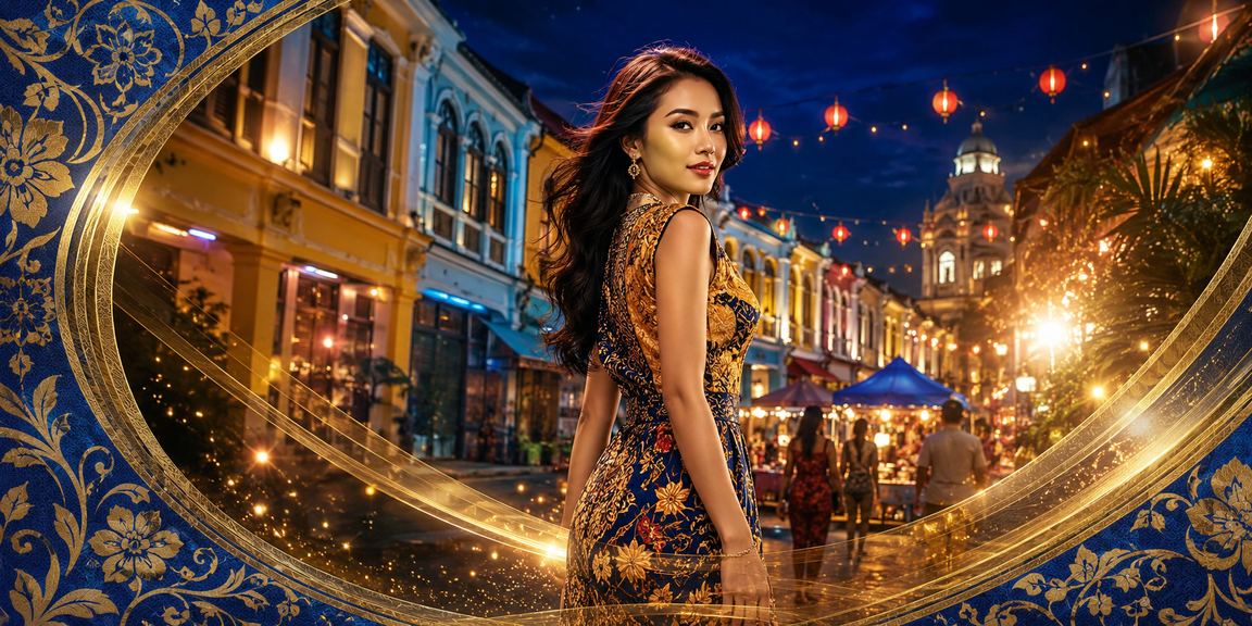 Pengguna VIP spingo88 di Pulau Pinang menikmati bonus dengan pakaian batik